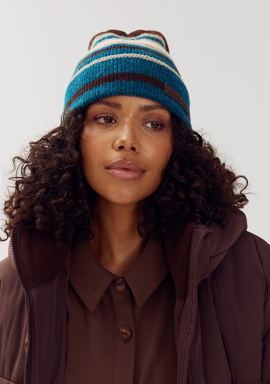 Harper Beanie van Harper & Yve, kleur Teal Blue