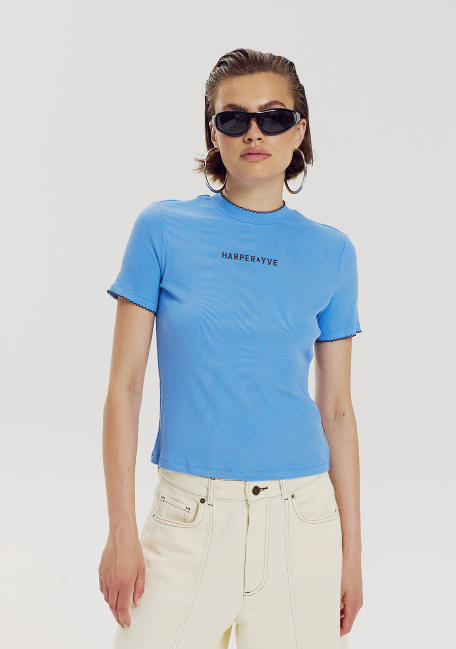 Cammy Top van Harper & Yve, kleur Daydream Blue