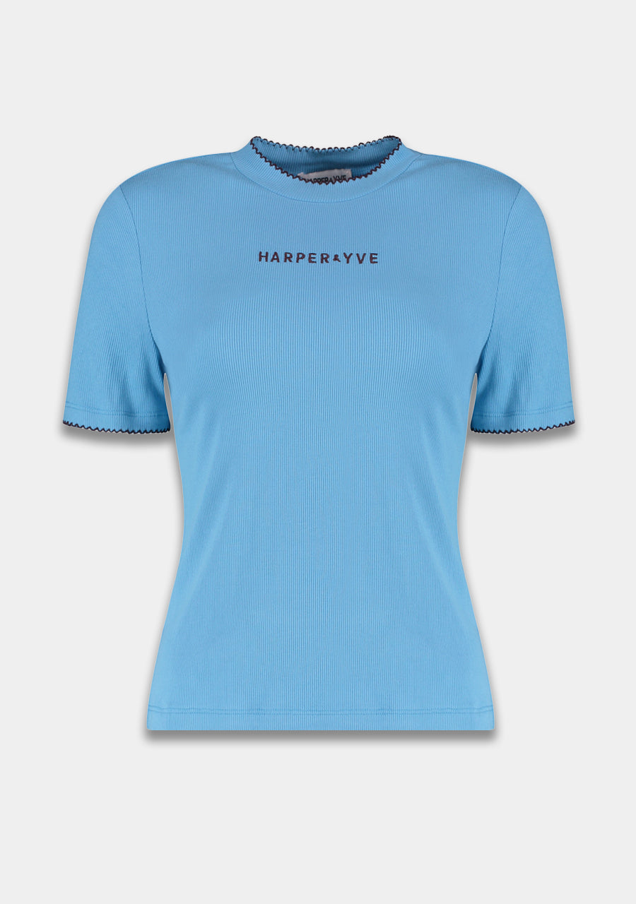 Cammy Top van Harper & Yve, kleur Daydream Blue