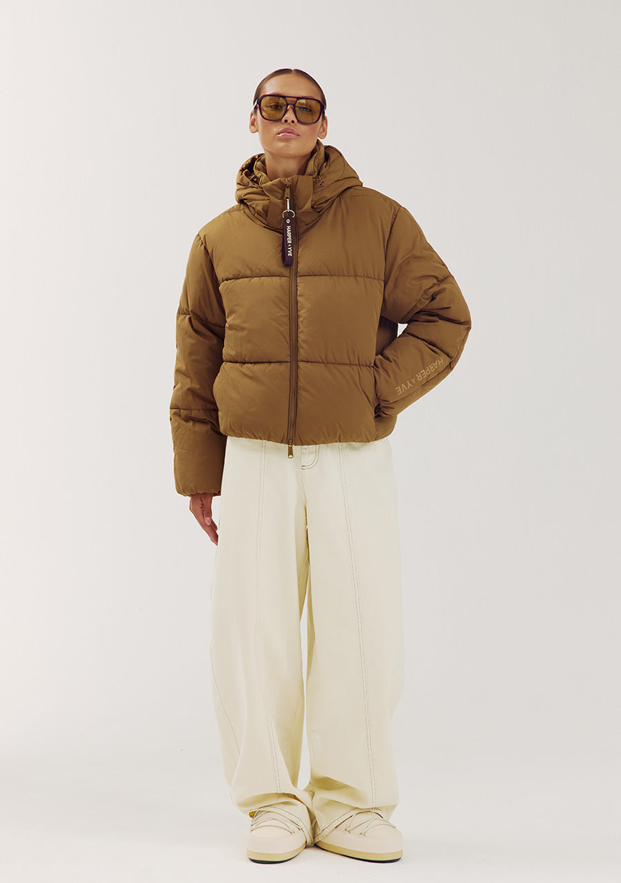 Winterjas Ibby van Harper & Yve, kleur Coffee Bean