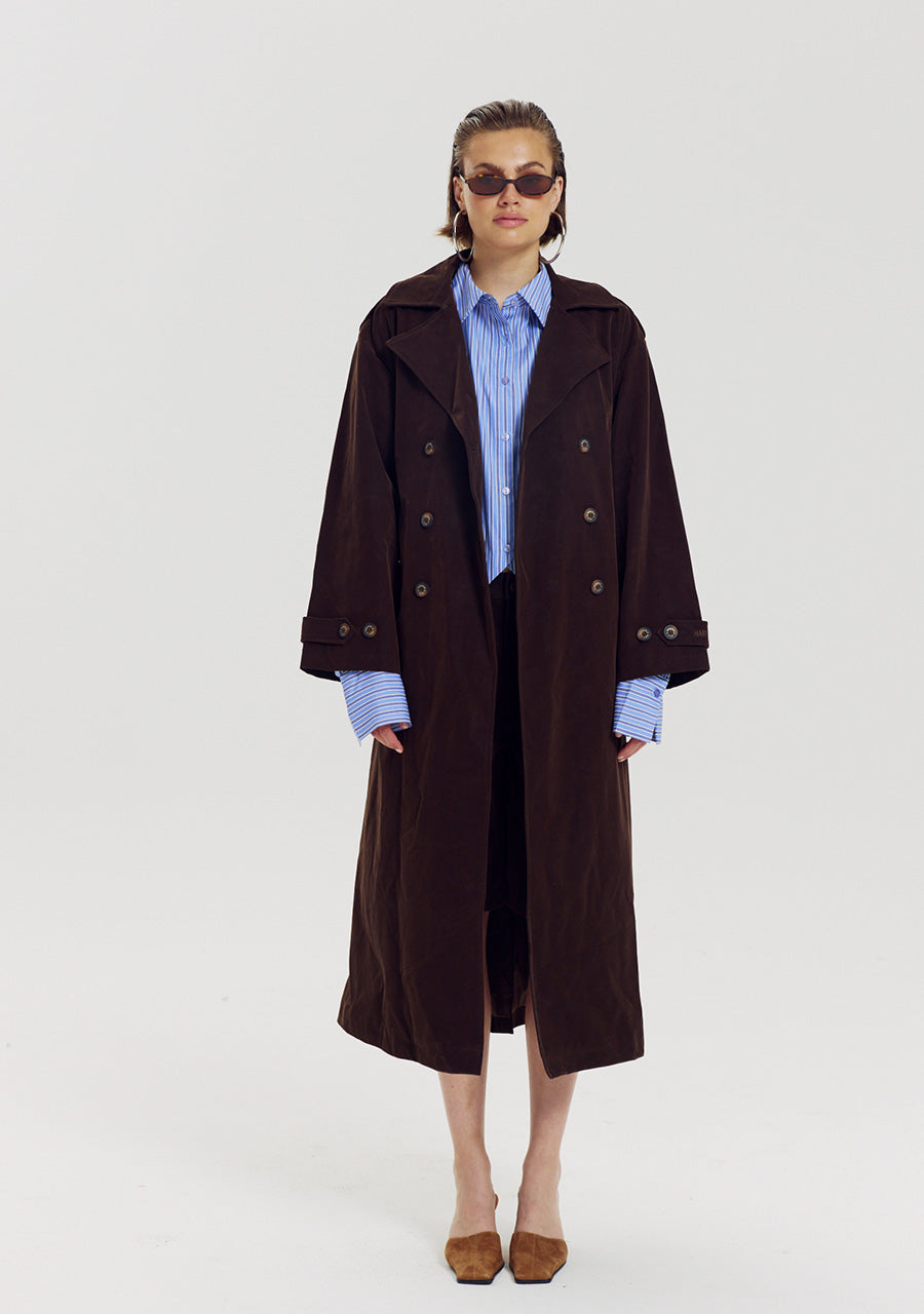 Sweater Pollie van Harper & Yve, kleur Hot Fudge