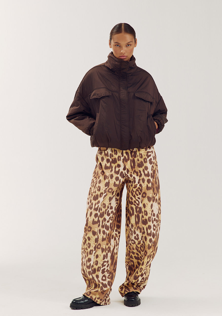 Blouse Debby van Harper & Yve, kleur Hot Fudge