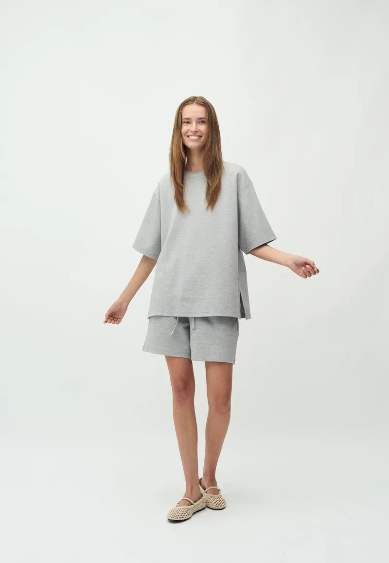 Emrylis-M van MbyM, kleur Light Grey Melange