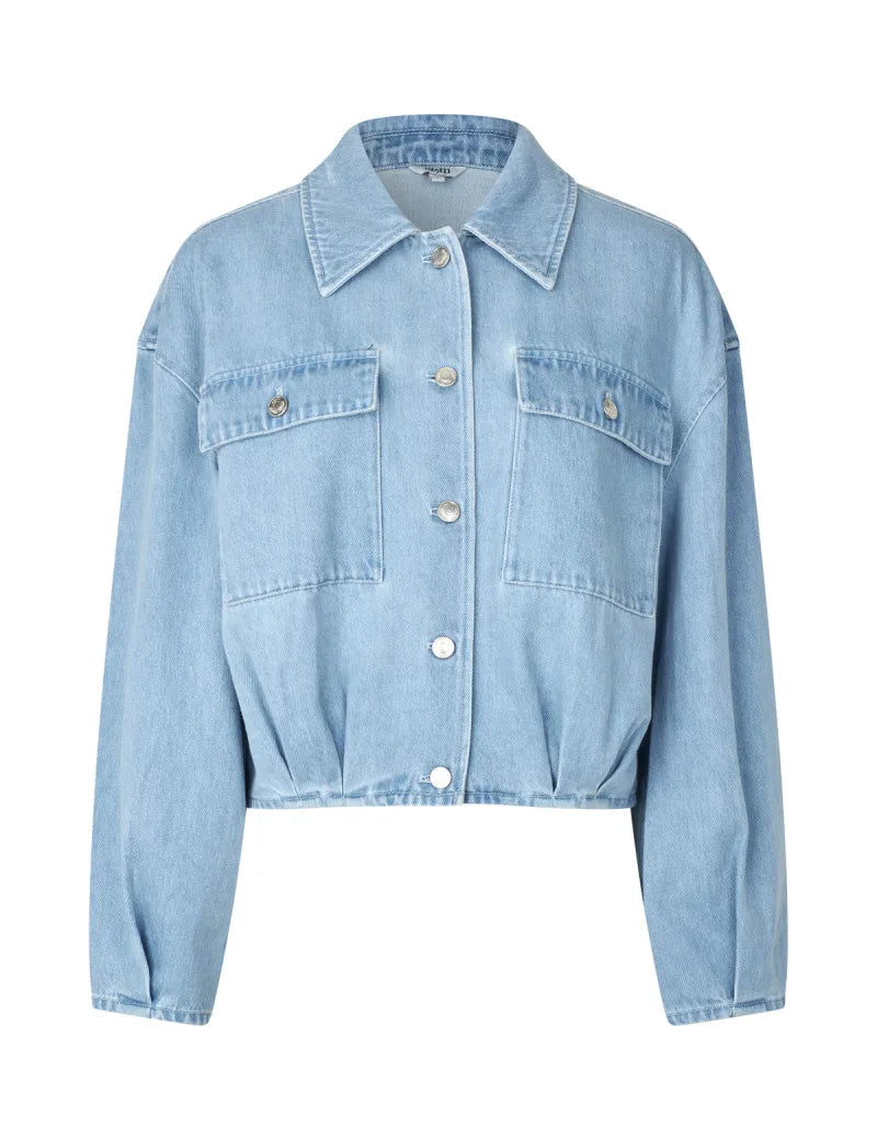 Geviva Stellan Jacket van MbyM, kleur Light Soft Wash