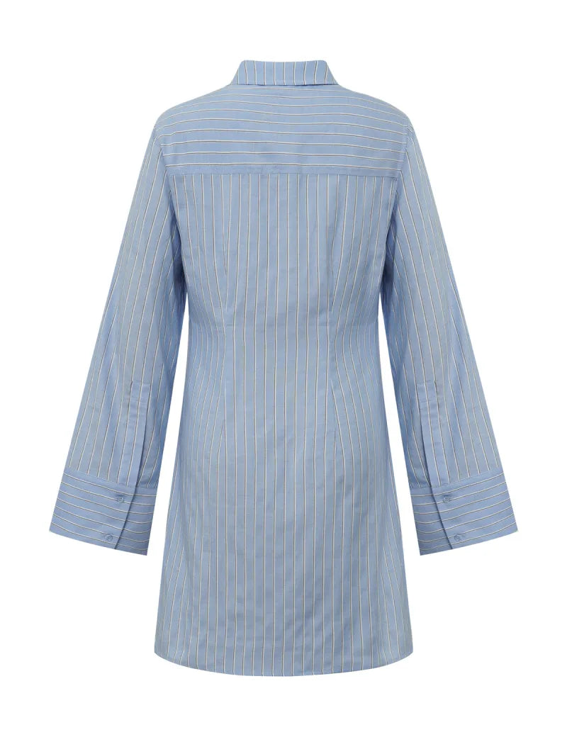 Loutro L-M van MbyM, kleur Bright Blue Stripe