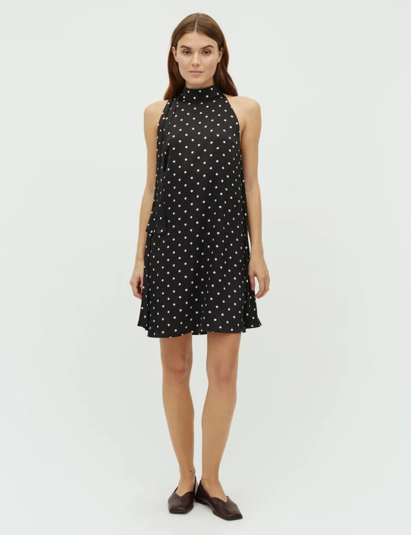 Paletta Cyprielle Dress van MbyM, kleur Black Sugar Dots