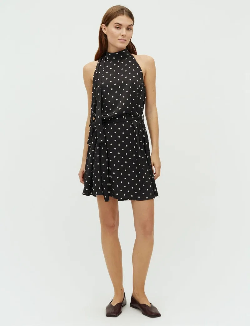 Paletta Cyprielle Dress van MbyM, kleur Black Sugar Dots