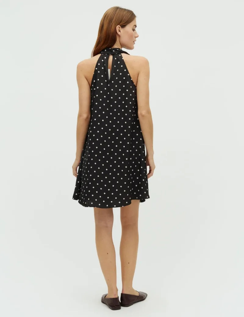 Paletta Cyprielle Dress van MbyM, kleur Black Sugar Dots