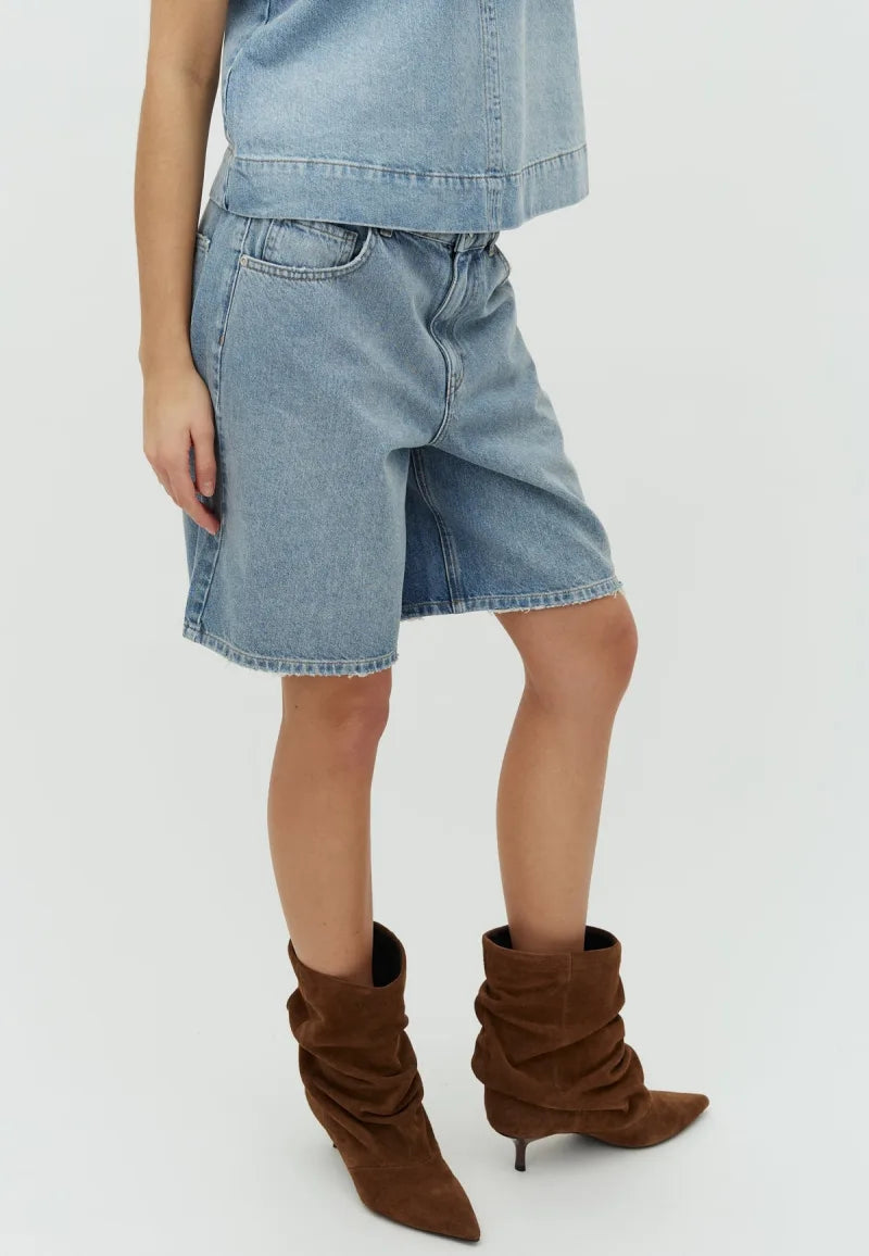 Talina-M Short van MbyM, kleur Light Blue Brushing