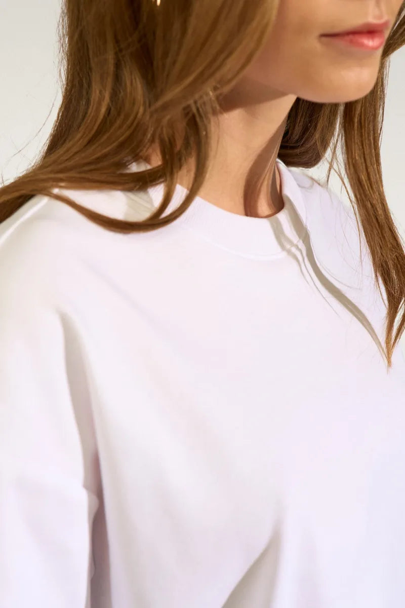 Nugira T-Shirt van Nümph, kleur Bright White