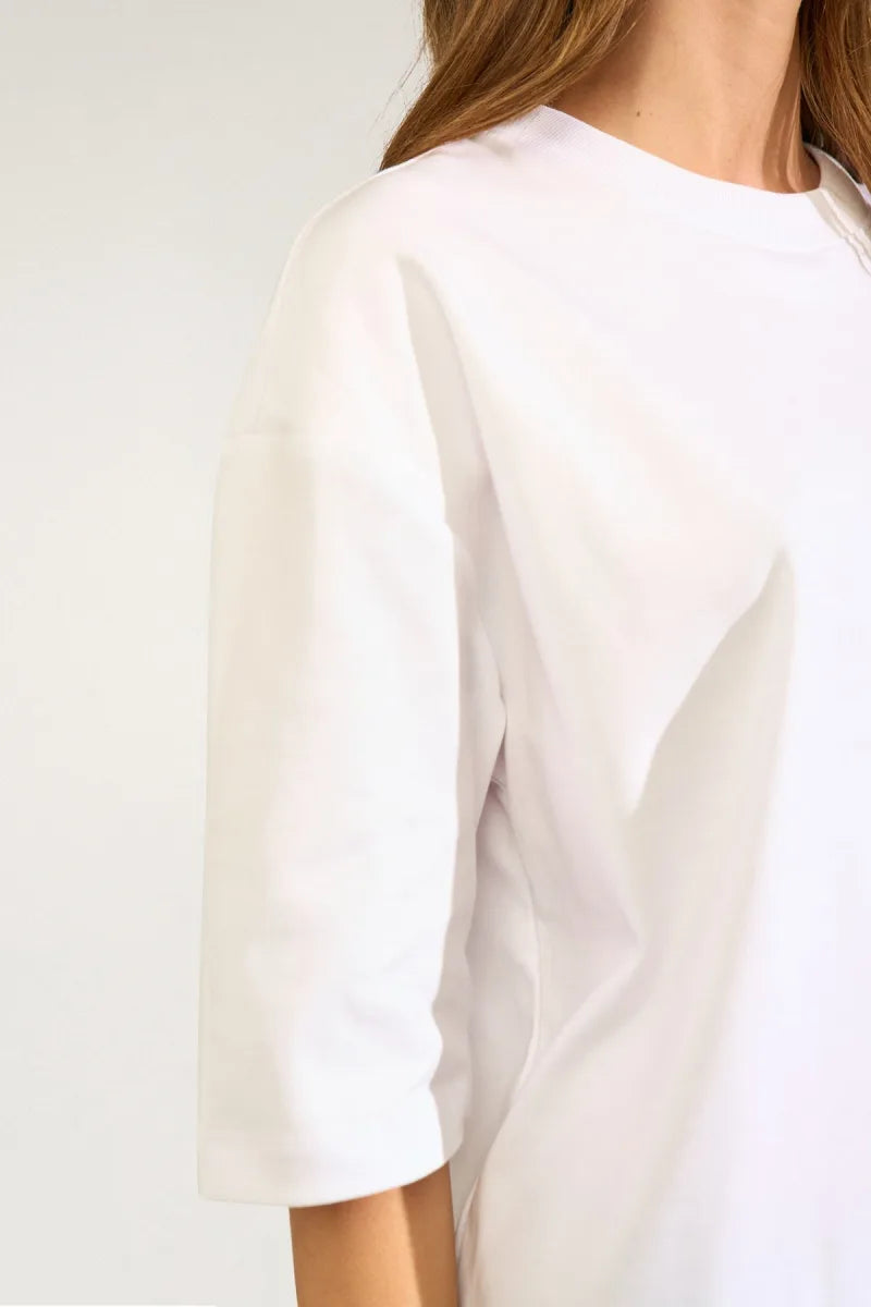 Nugira T-Shirt van Nümph, kleur Bright White