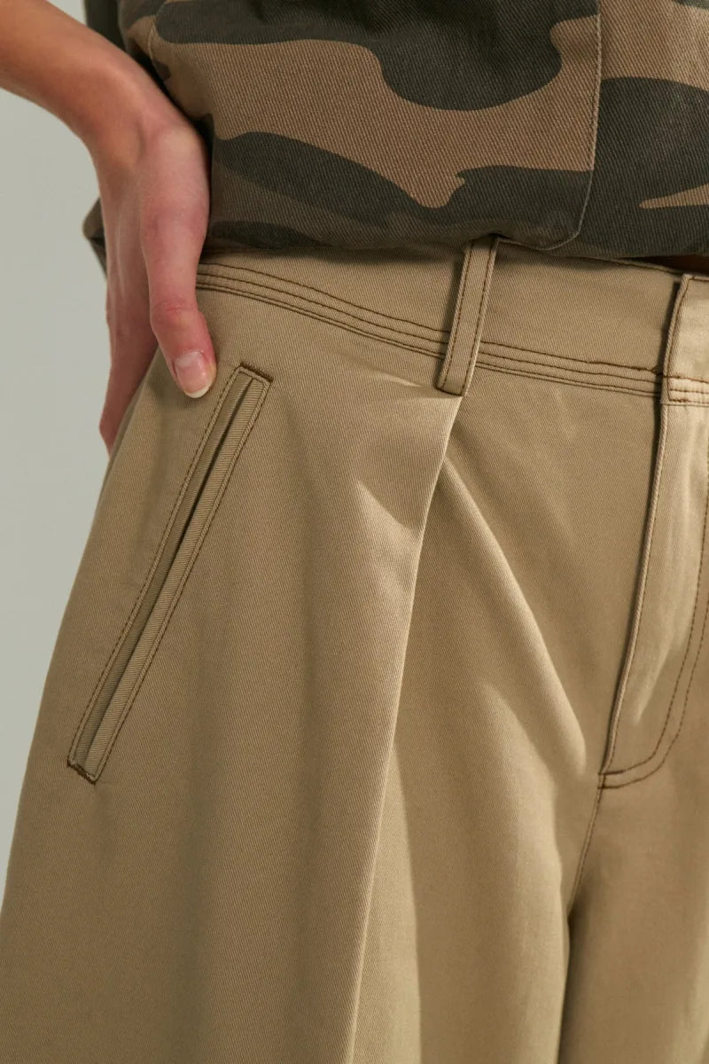 Nukatti Barrel Pants van Nümph, kleur Silv Er Mink