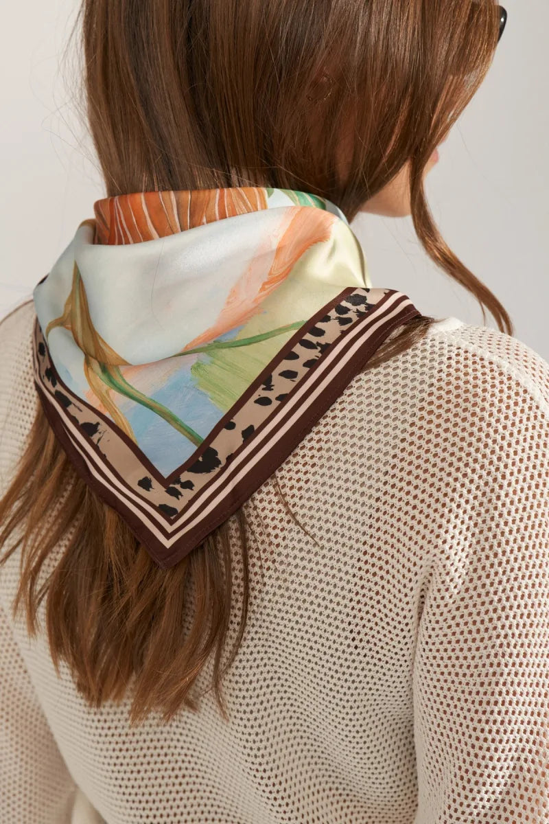 Nukayla Scarf van Nümph, kleur Airy Blue
