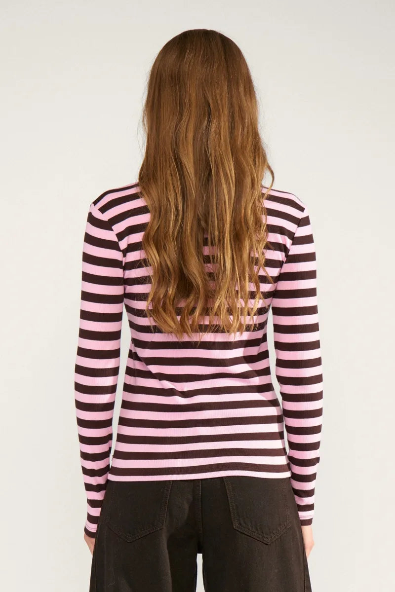 Numixie Ls T-Shirt van Nümph, kleur Bonbon
