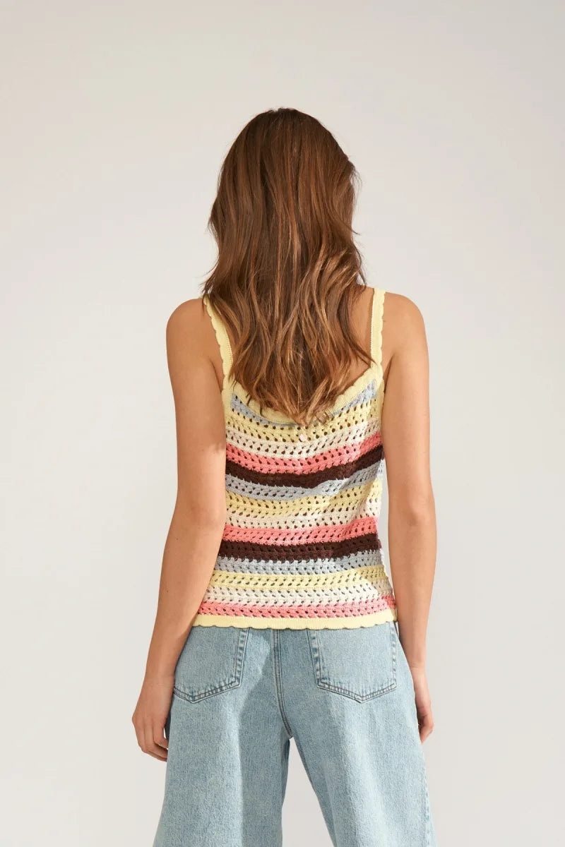Numolina Singlet van Nümph, kleur Popcorn