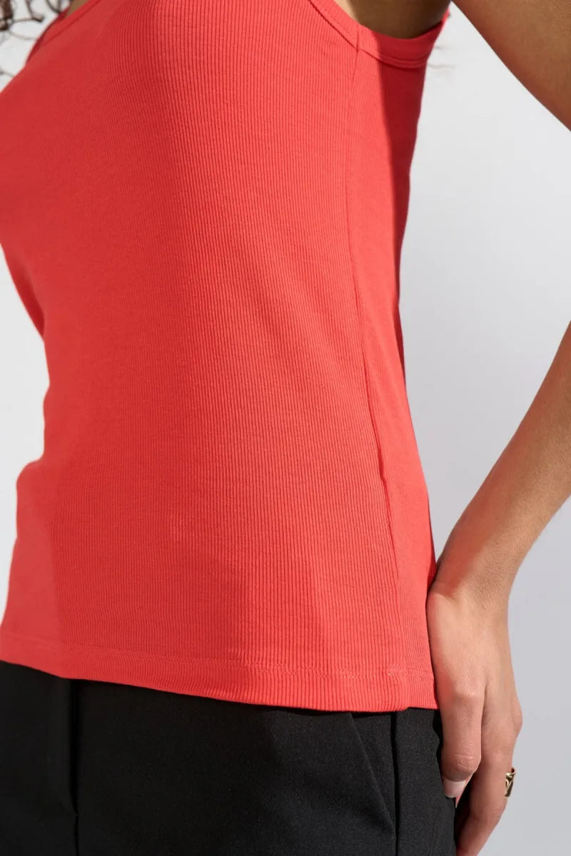 Nuriley Tank Top van Nümph, kleur High Risk Red