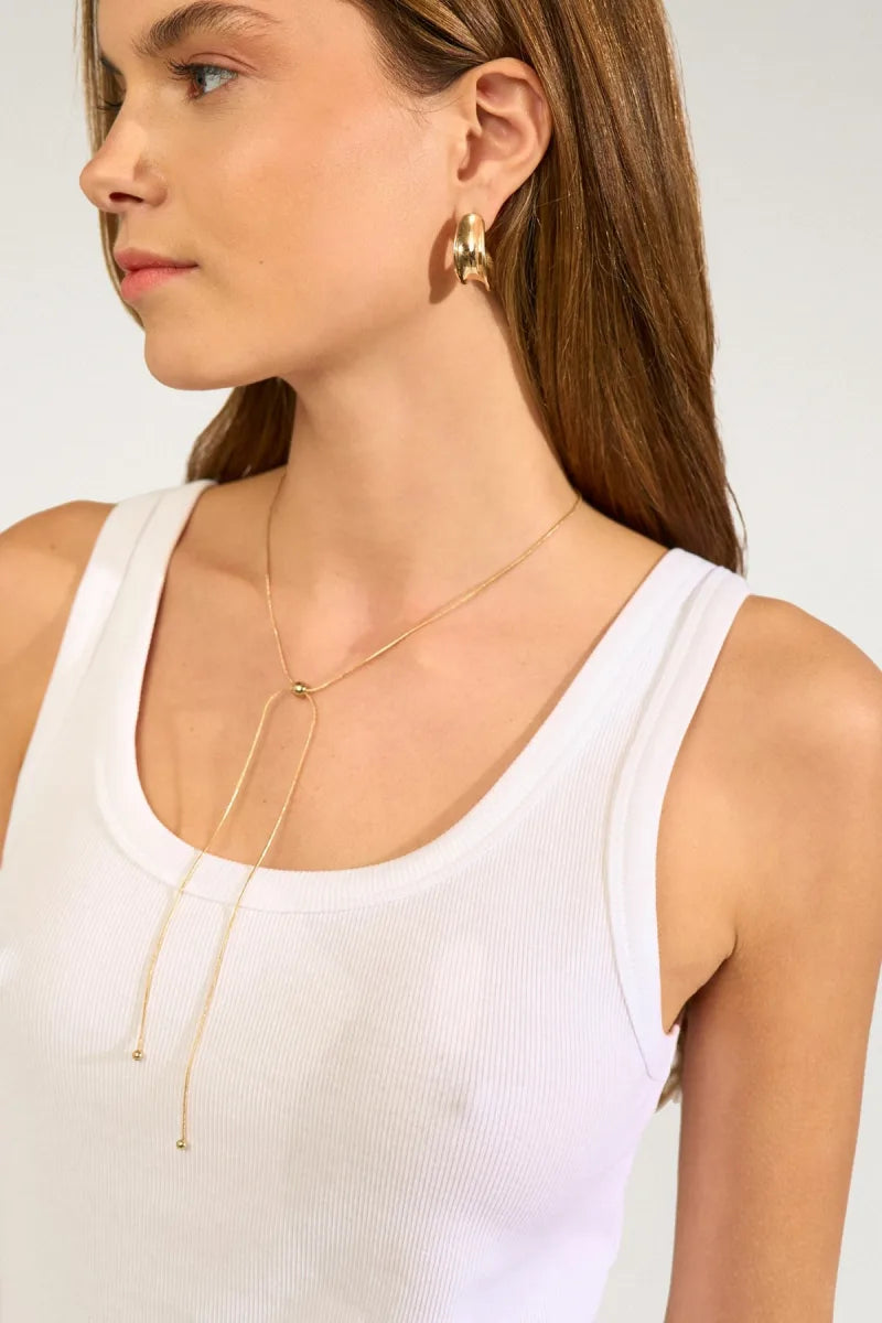 Nuriley Tank Top van Nümph, kleur Bright White