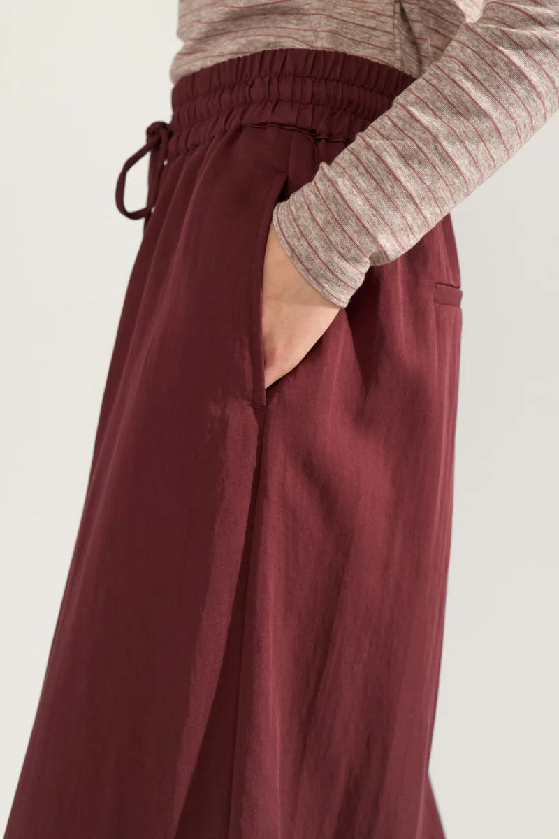 Nusvala Parachute Pants van Nümph, kleur Fig