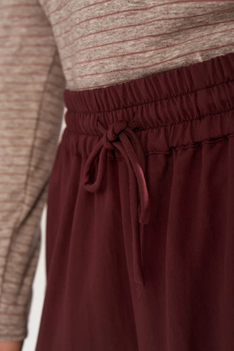 Nusvala Parachute Pants van Nümph, kleur Fig