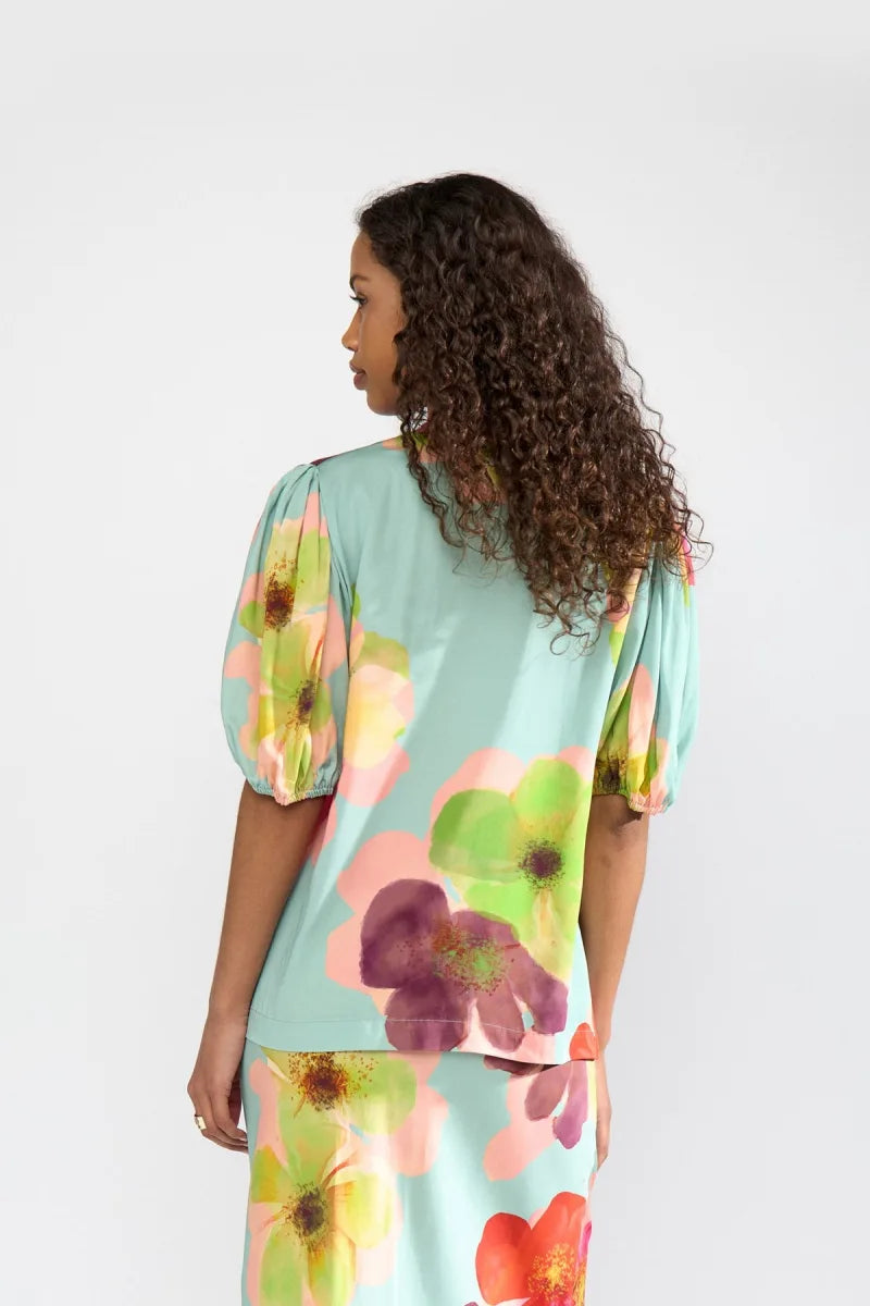 Nutassy Shirt van Nümph, kleur Harbor Gray
