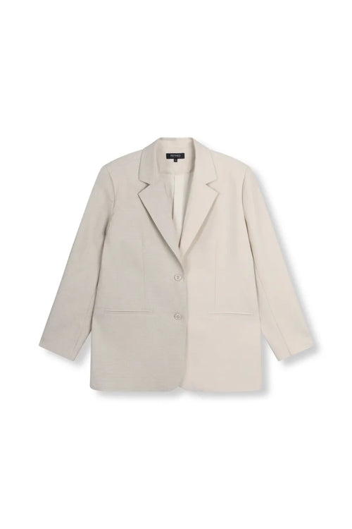 Blazer Bodi van Refined Department, kleur Off White