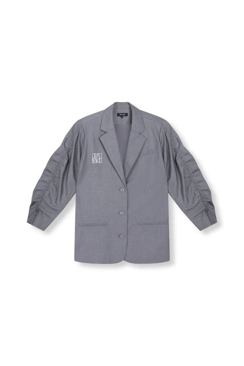 Blazer Jenny van Refined Department, kleur Light Grey