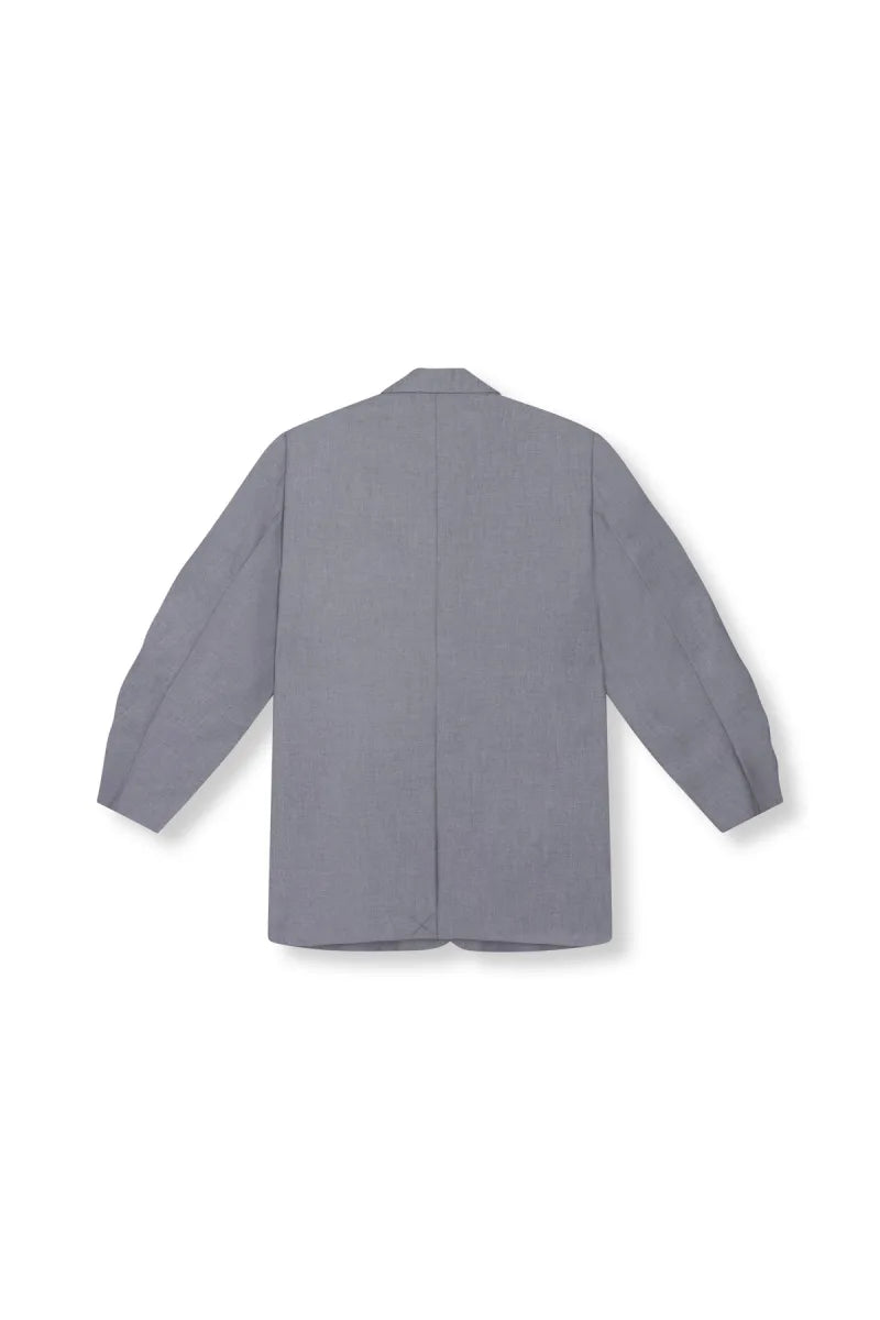 Blazer Jenny van Refined Department, kleur Light Grey