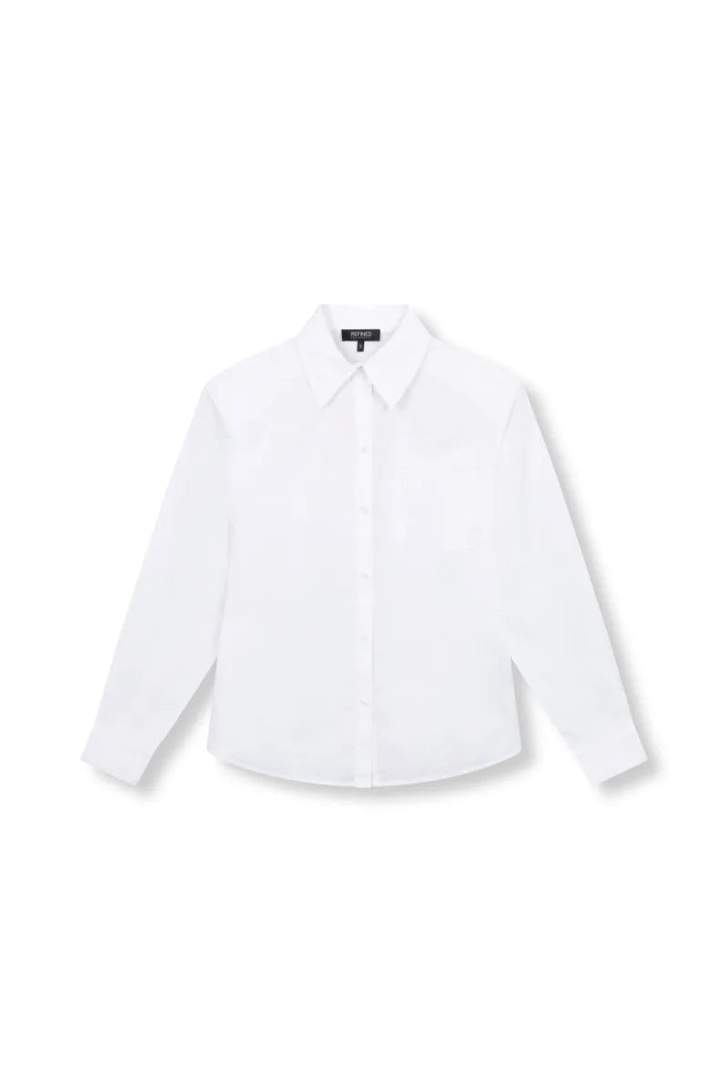 Blouse Liva van Refined Department, kleur White