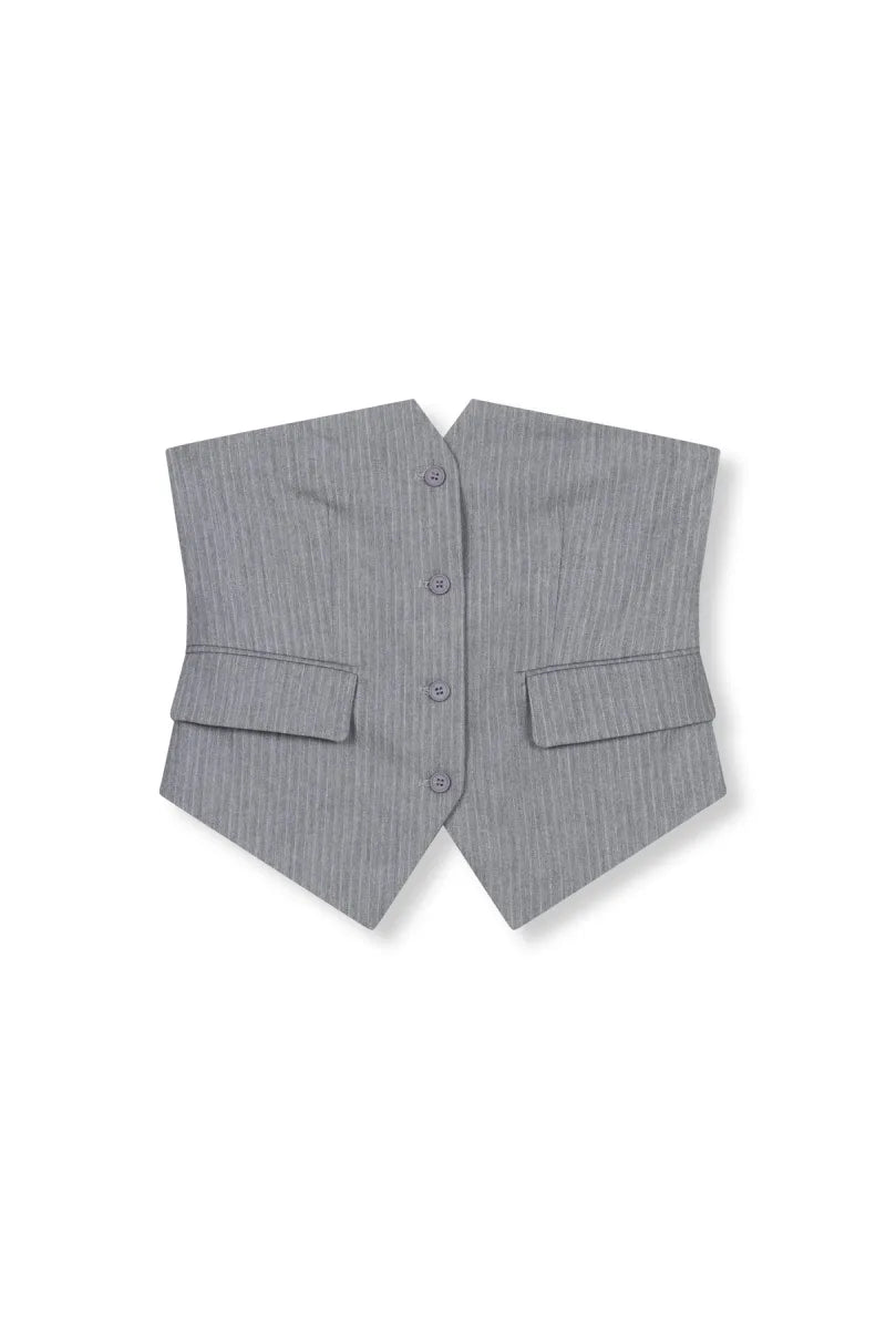 Corset Steijn van Refined Department, kleur Light Grey