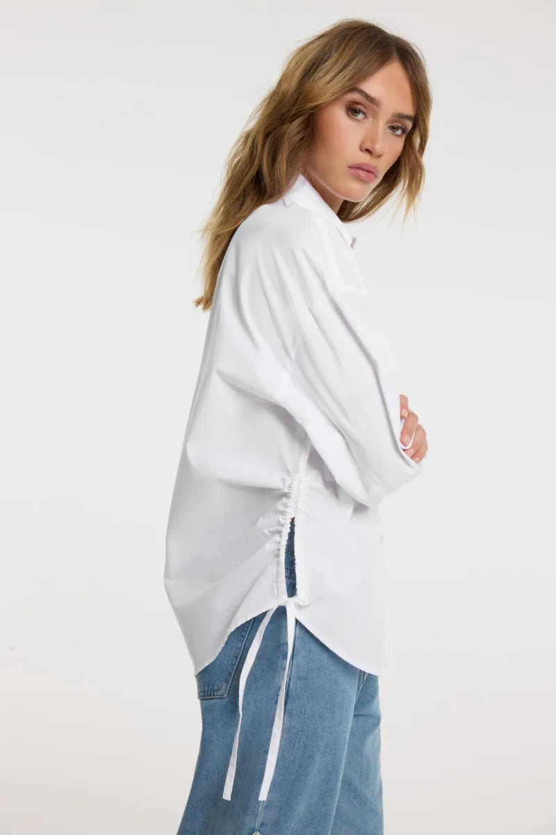 Dania Blouse van Refined Department, kleur White