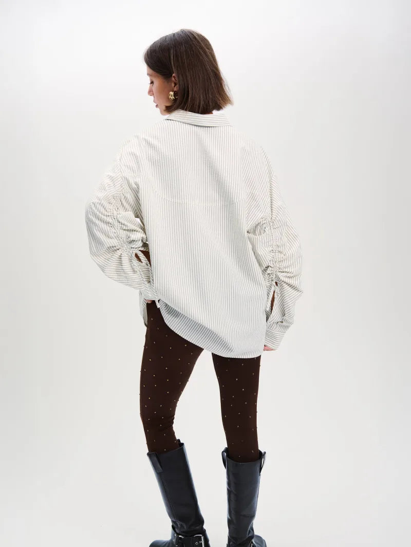 Gabby Blouse van Refined Department, kleur Stripe