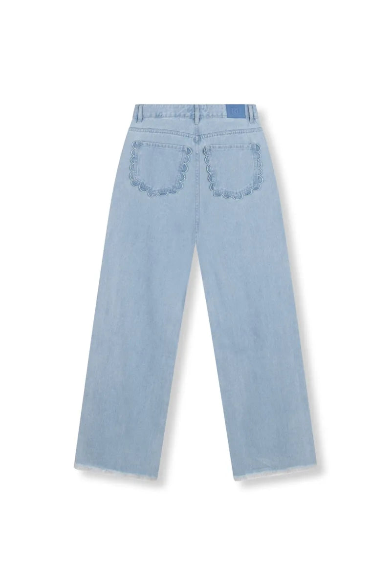 Hannah Pants van Refined Department, kleur Light Blue