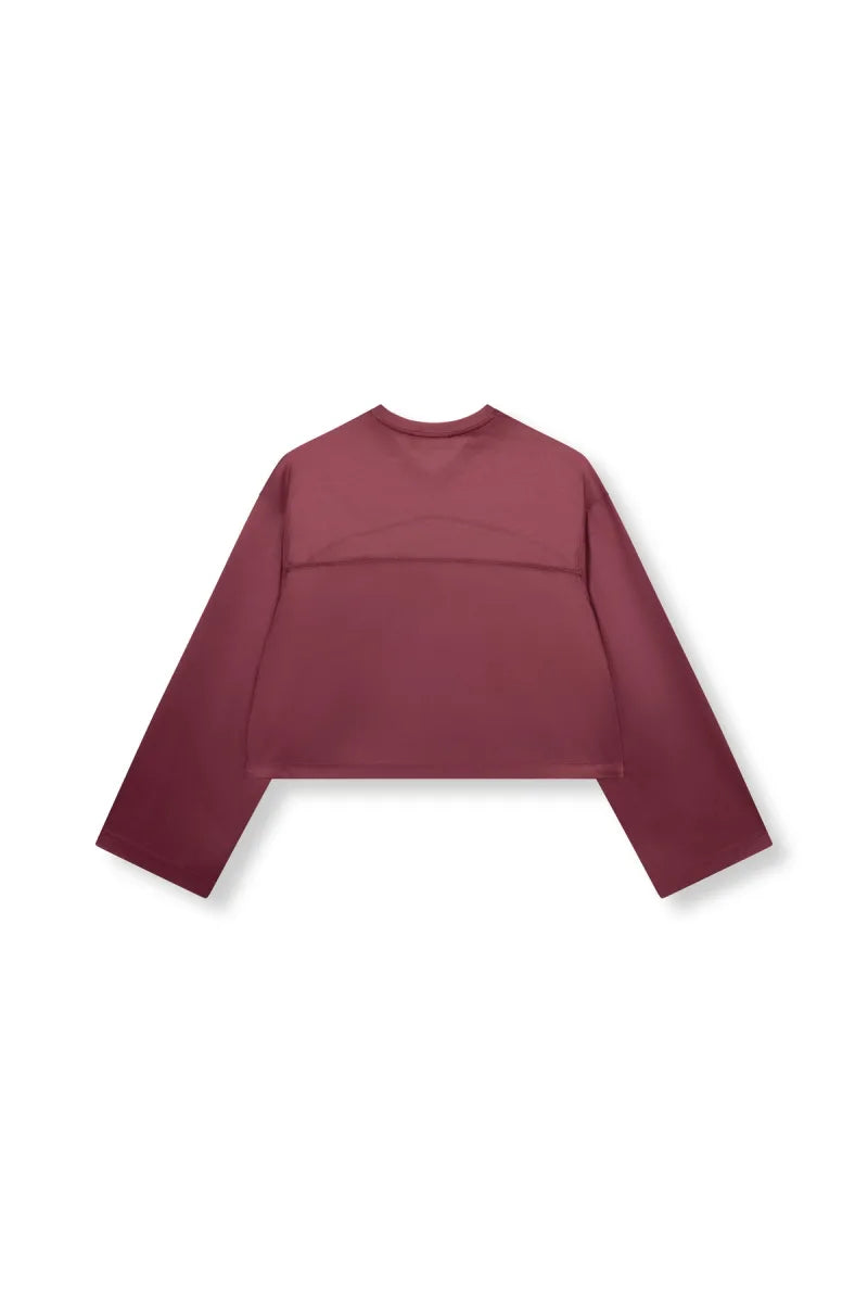 Hockey Shirt Fanny van Refined Department, kleur Bordeaux