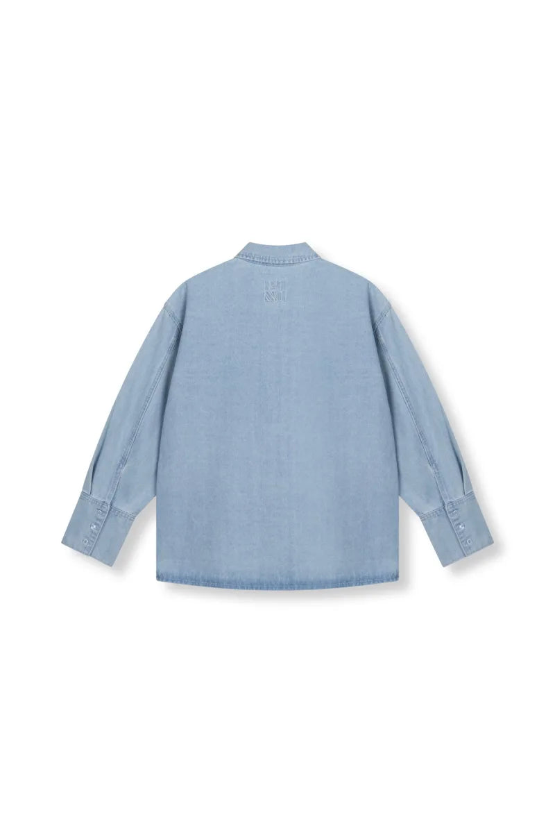 Jealy Blouse van Refined Department, kleur Light Blue