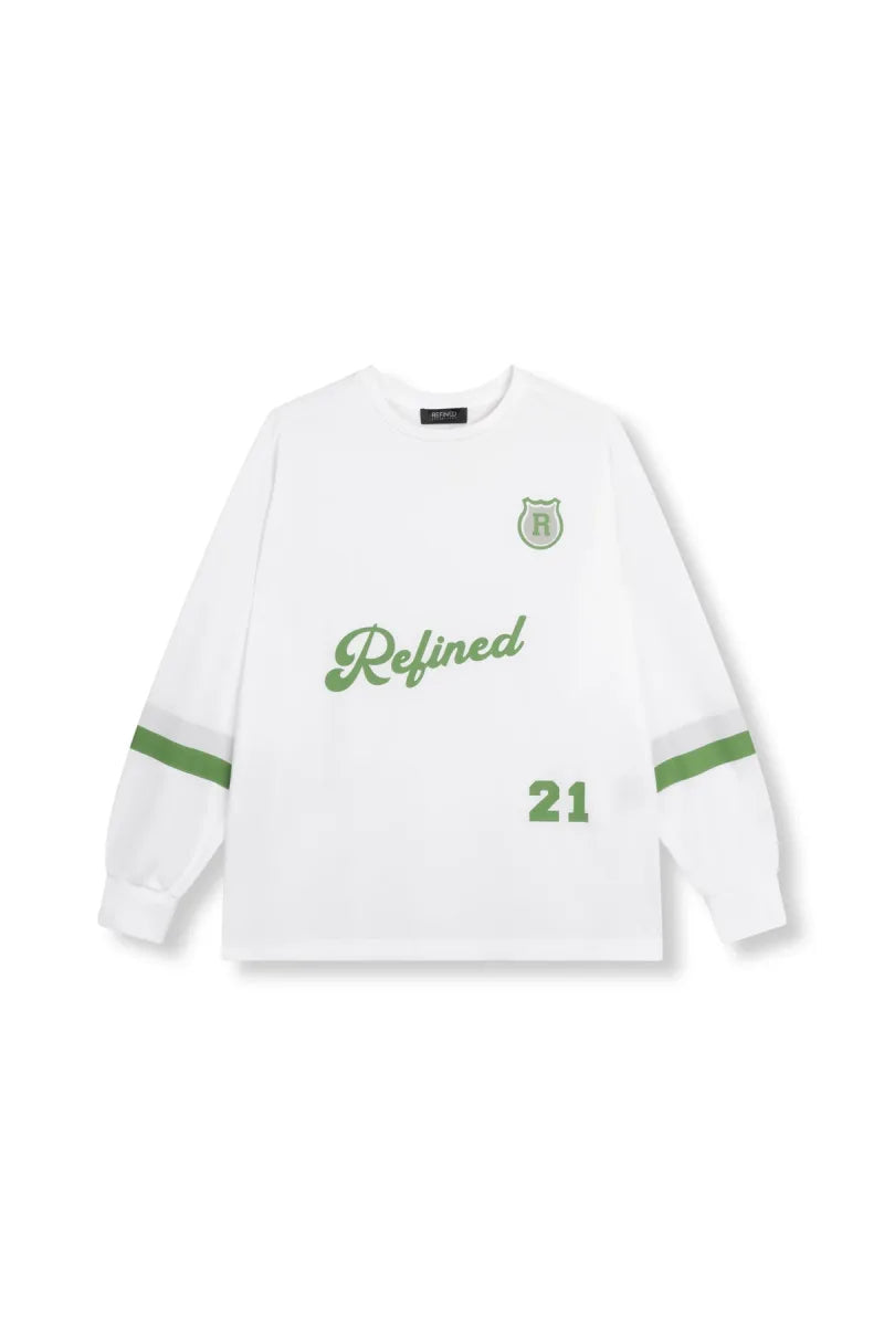 Jersey Jody van Refined Department, kleur Off White