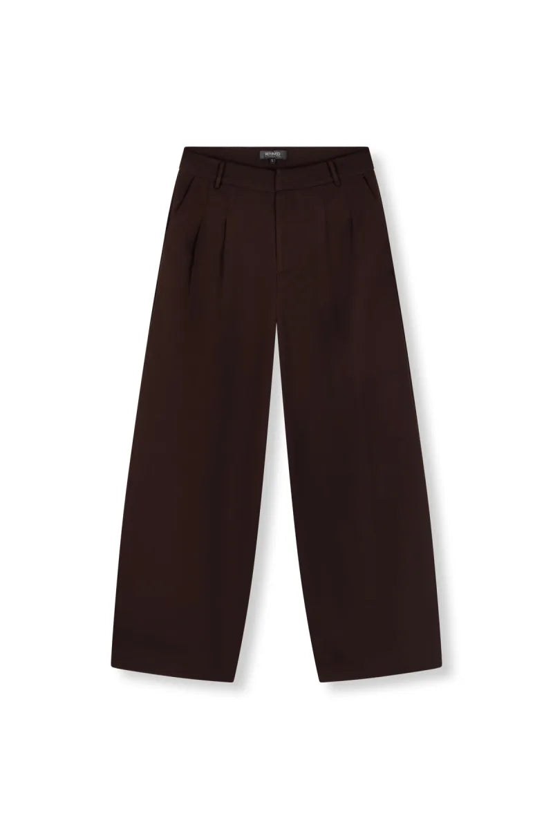 Kaly Pants van Refined Department, kleur Brown