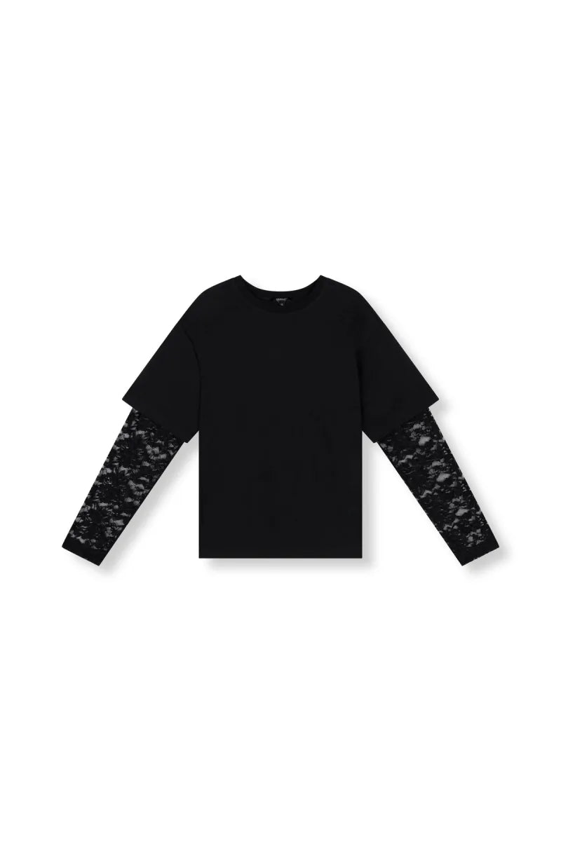 Lace Sleeve Teddy van Refined Department