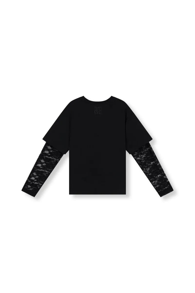 Lace Sleeve Teddy van Refined Department