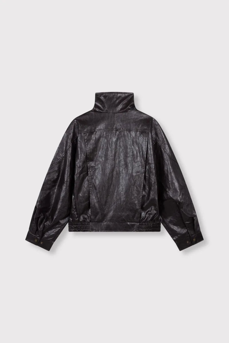 Lee Jacket van Refined Department, kleur Choc Brown