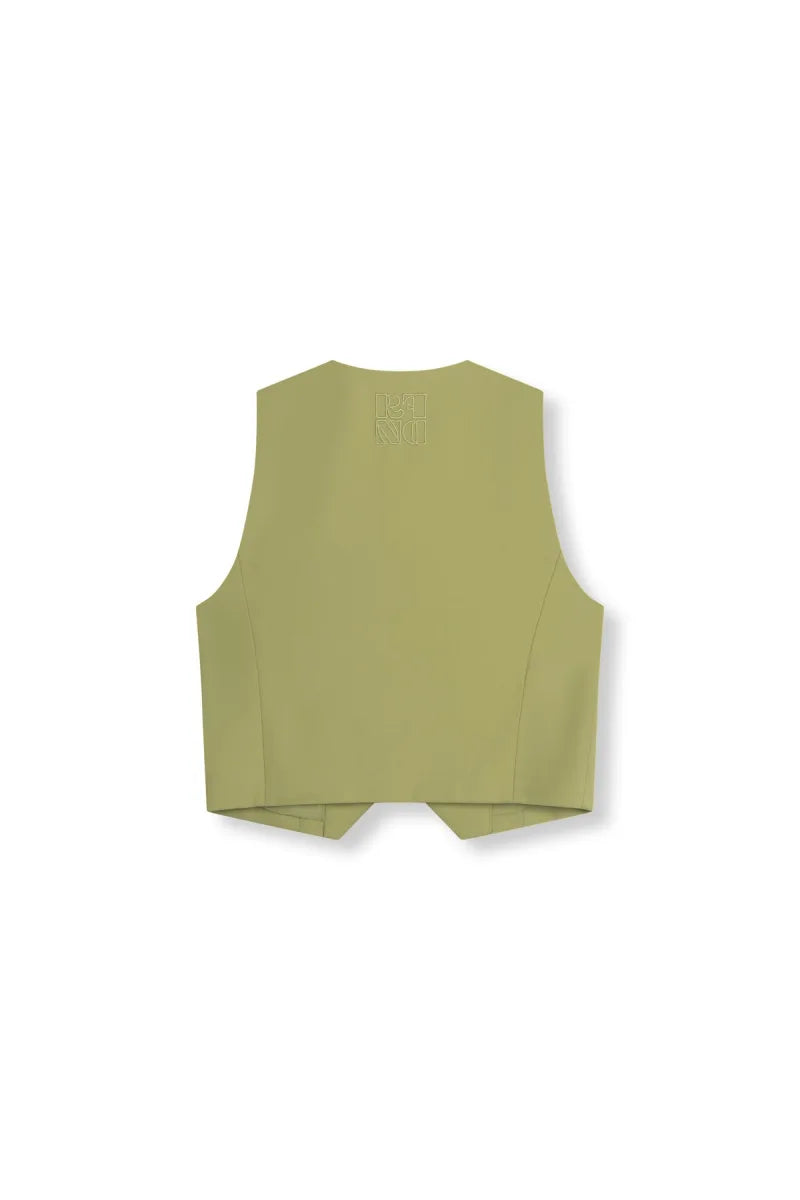 Lille Waistcoat van Refined Department, kleur Matcha