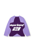 Longsleeve Batt van Refined Department, kleur Lilac