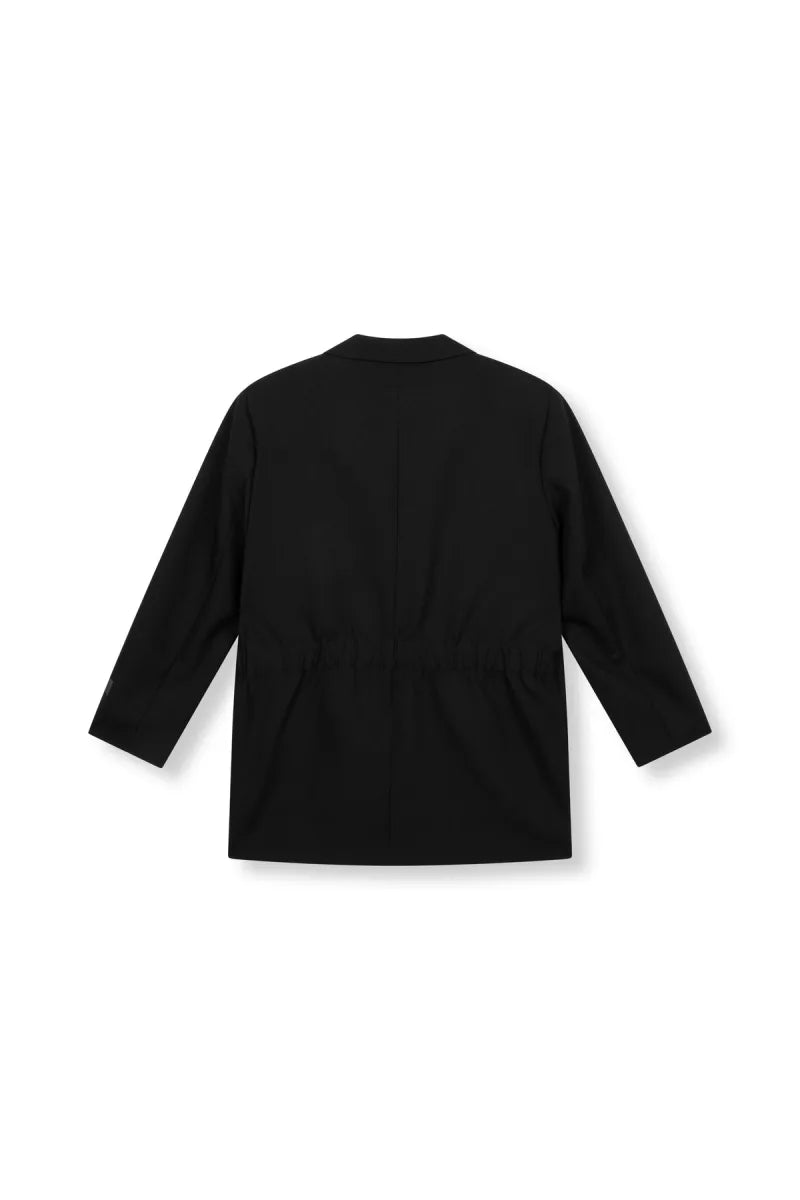 Oversized Blazer Leslie van Refined Department, kleur Black