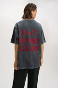 Oversized Tshirt Maggy van Refined Department, kleur Antra