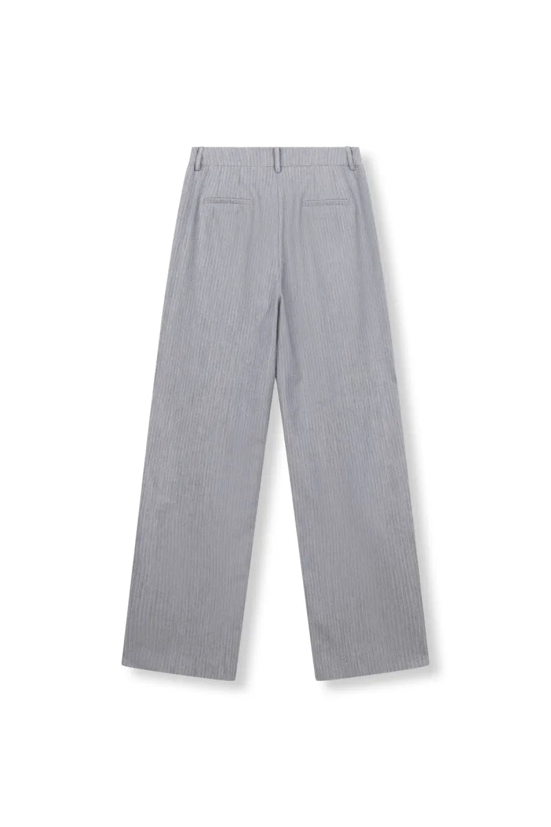 Relaxed Pants Kalea van Refined Department, kleur Light Grey
