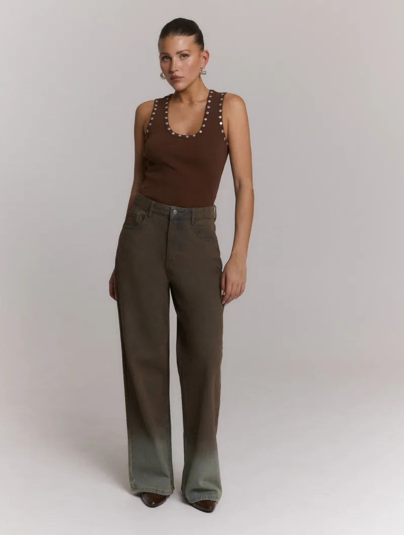 Washed Denim Jeans Payton van Refined Department, kleur Washed Denim