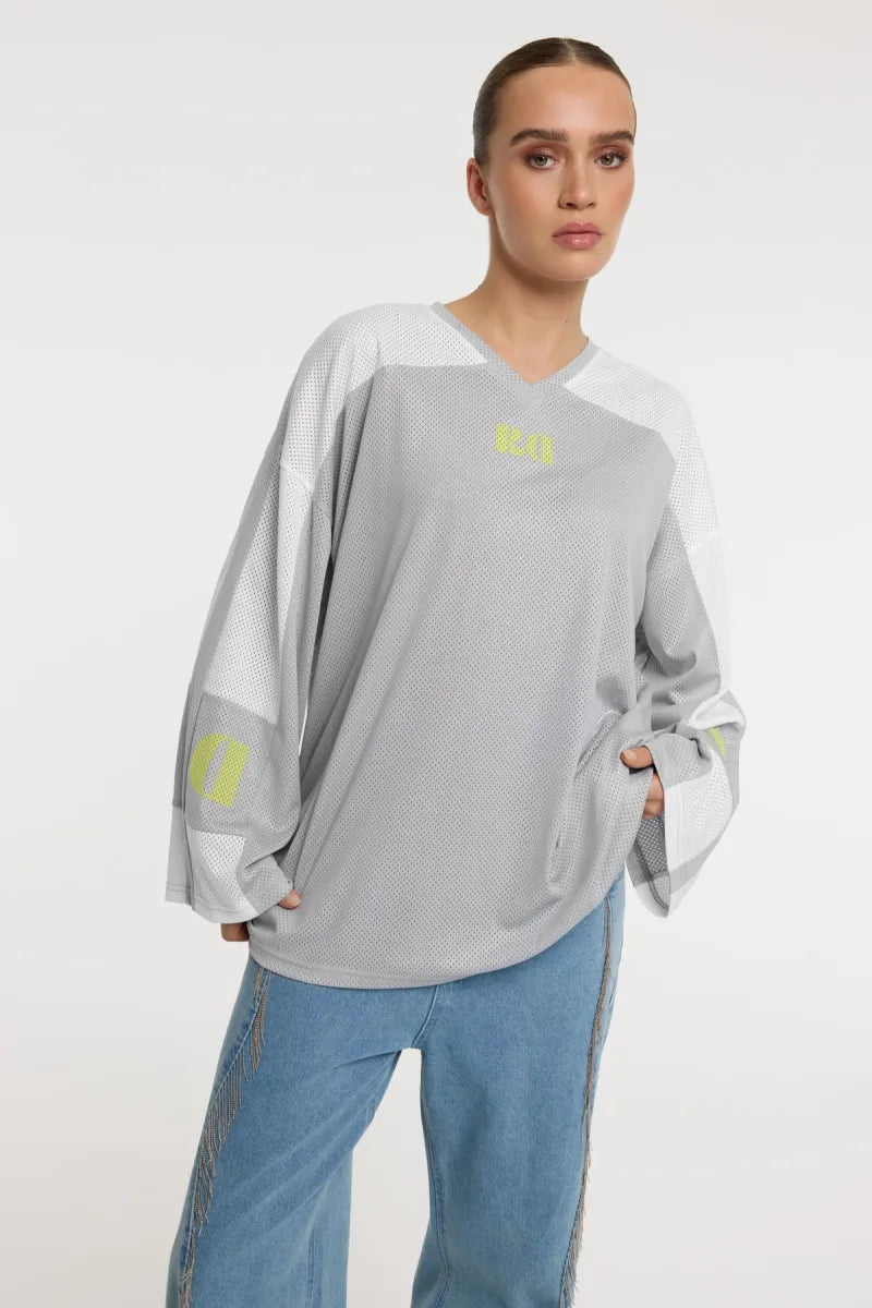 Yeady Shirt van Refined Department, kleur Silver